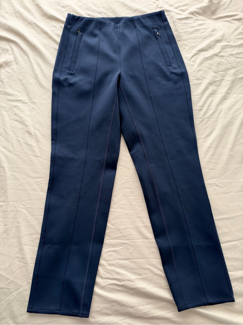 lululemon navy blue straight leg pants